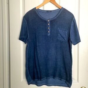 TOP MAN Henley, Made in Italy Tee